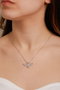 Heliophilia Silver Collar de Metal Plateado